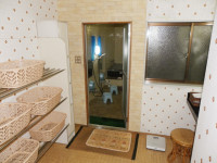 大風呂　脱衣所